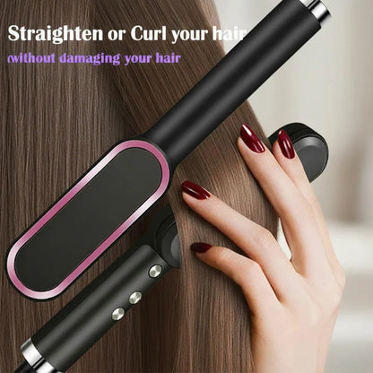 Heated Hair Straightening Comb – Fast Smoothing & Frizz Control