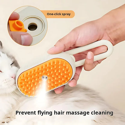 Pets Empire 3-in-1 Pet Steam Brush for Dog & Cats