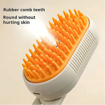 Pets Empire 3-in-1 Pet Steam Brush for Dog & Cats