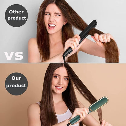 Heated Hair Straightening Comb – Fast Smoothing & Frizz Control