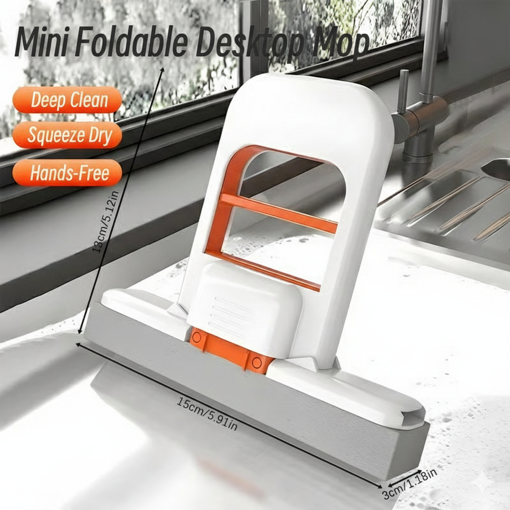 Self-Squeezing Cleaning Mop