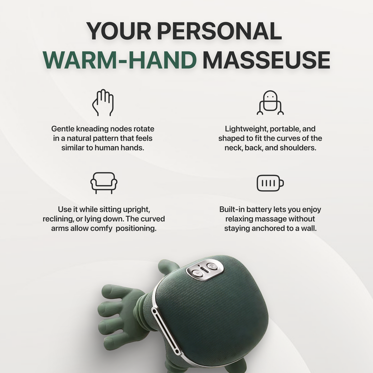 AVENZO FlexiPulse™ 3D Body Massager